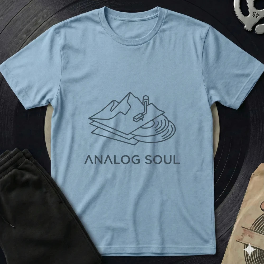Analog Soul T-Shirt - Light Blue