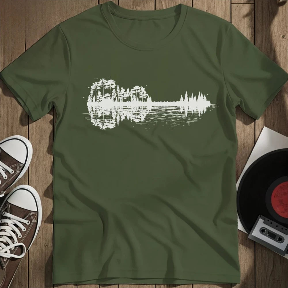 Black Forest T Shirt 2 - Military Green
