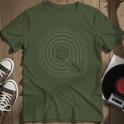Dj T-Shirt - Military Green