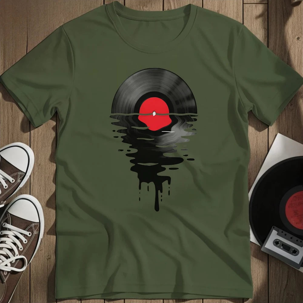Hot Vinyl T-Shirt - Military Green