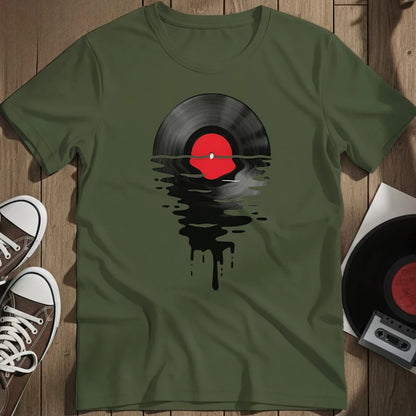 Hot Vinyl T-Shirt - Military Green