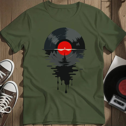 Vinyl Sunsetter T-Shirt - Military Green