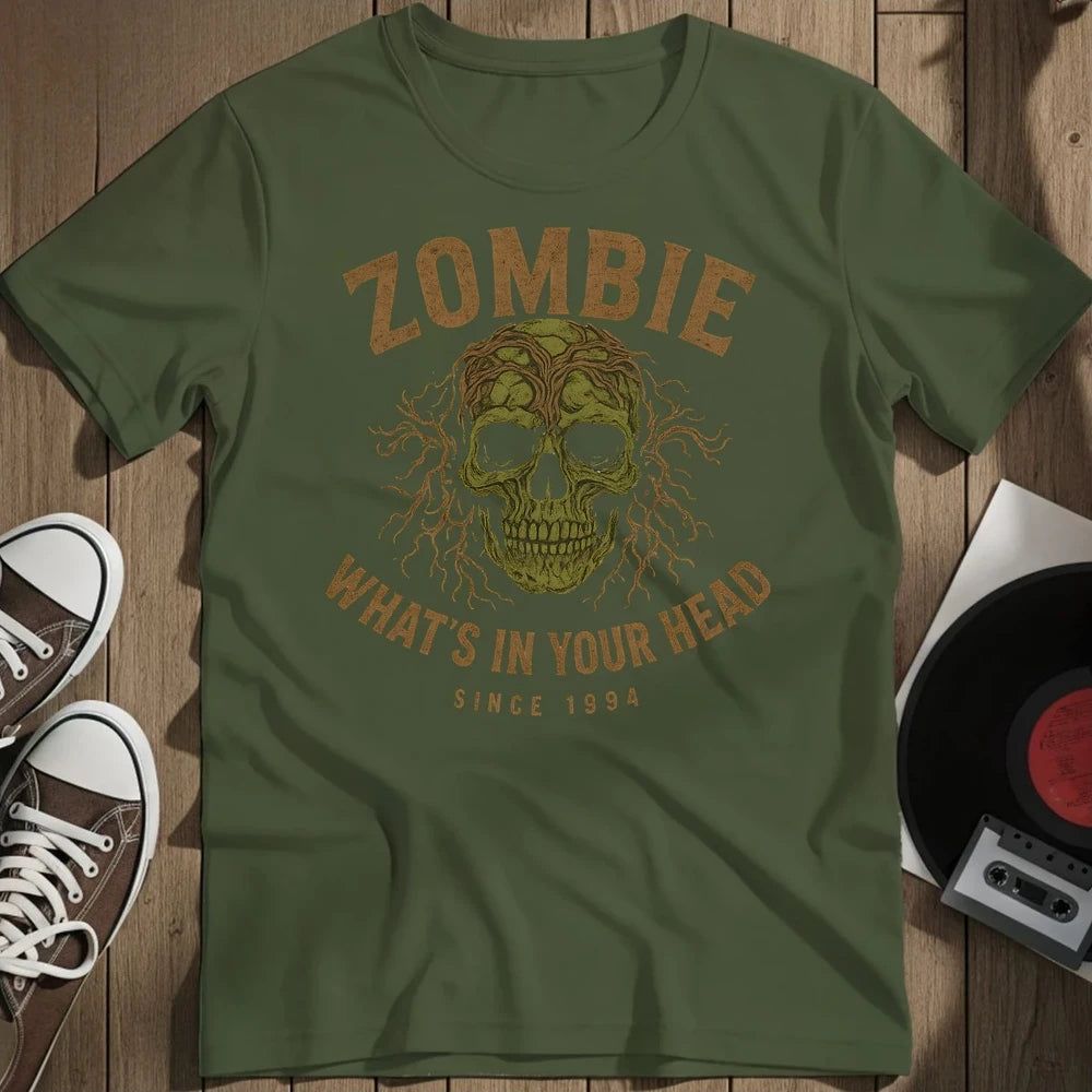 Zombie T-Shirt - Military Green