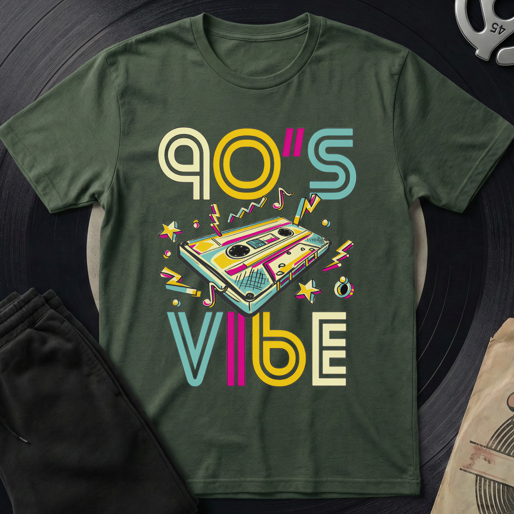 90 S Vibe T-Shirt - Military Green