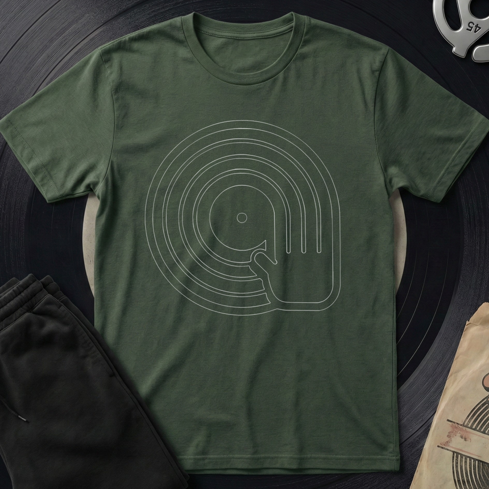 Dj T Shirt - Military Green