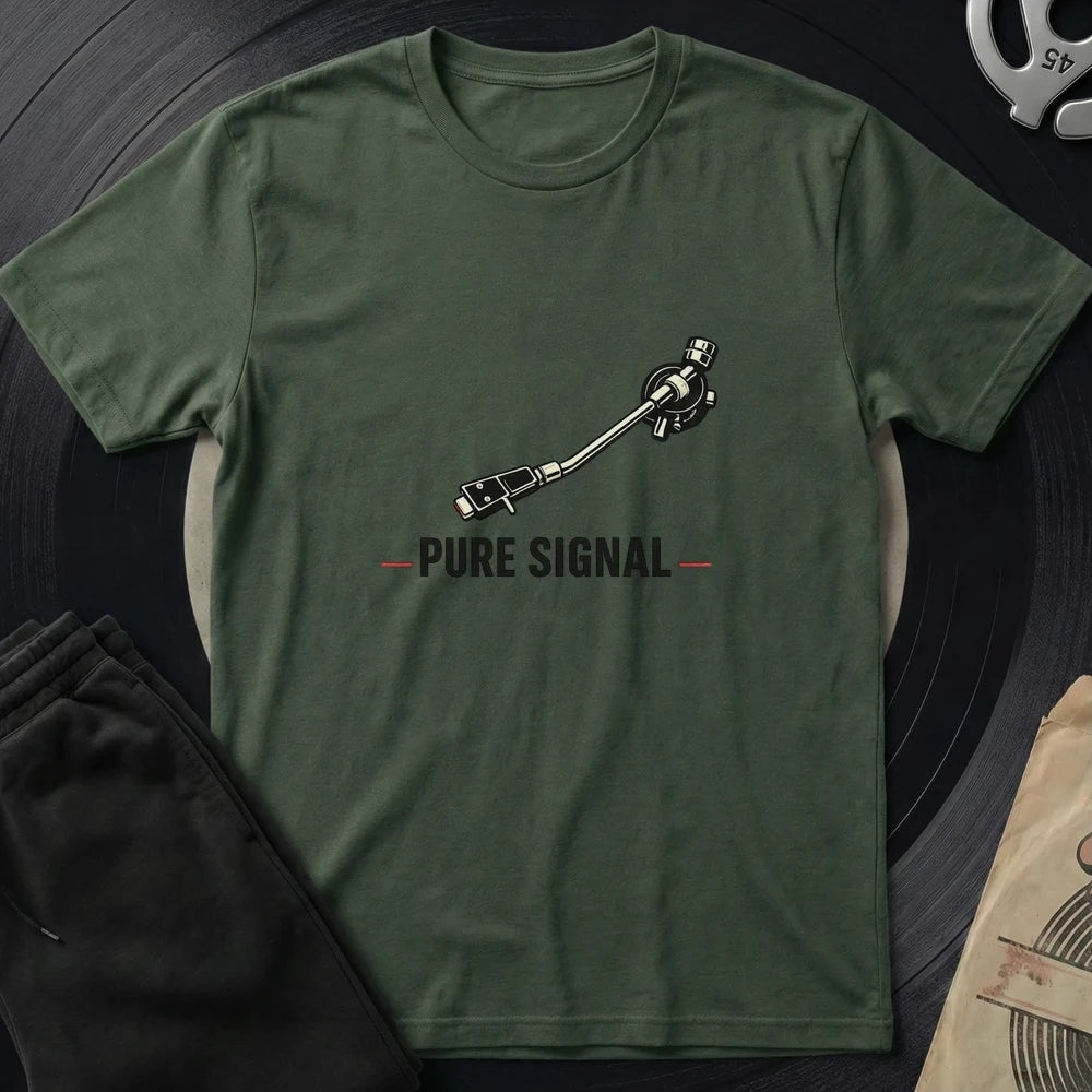 Pure Signal T-Shirt - Military Green