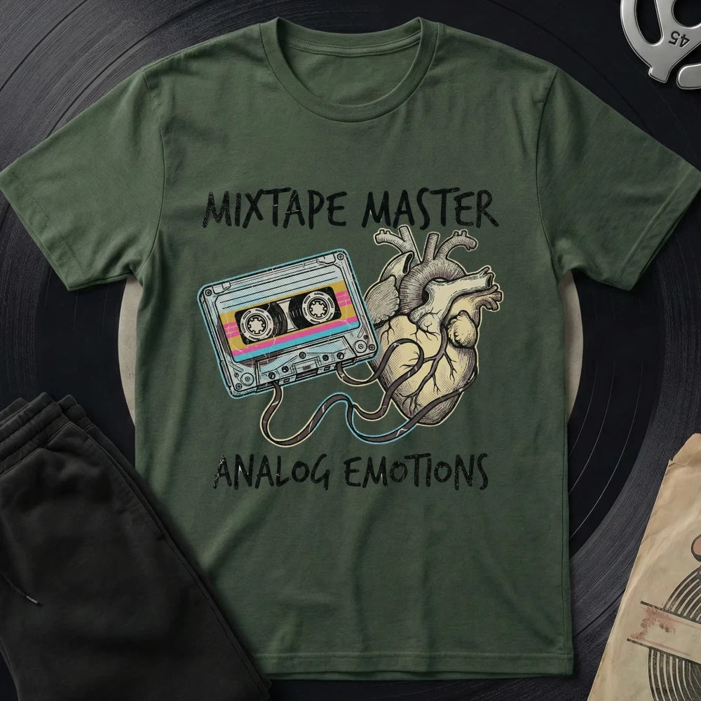 Mixtape Master T-Shirt - Military Green