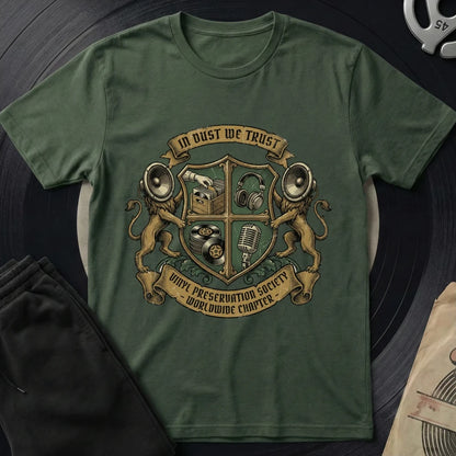 In Dust We Trust T-Shirt - Military Green