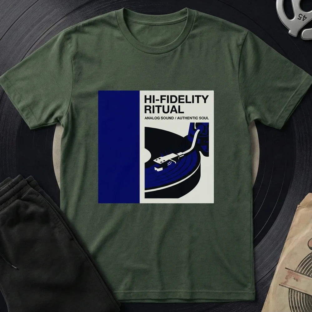 Hi-Fi Ritual T-Shirt - Military Green