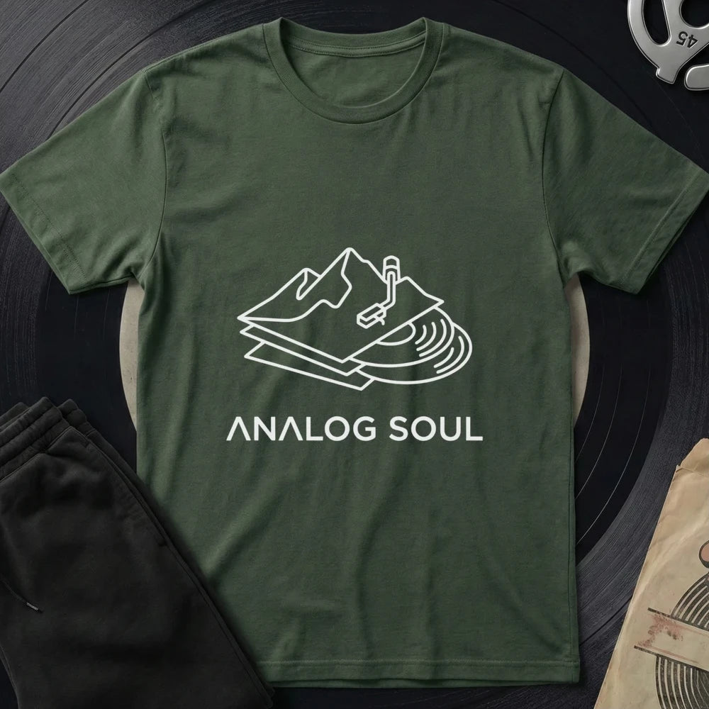 Analog Soul T-Shirt - Military Green