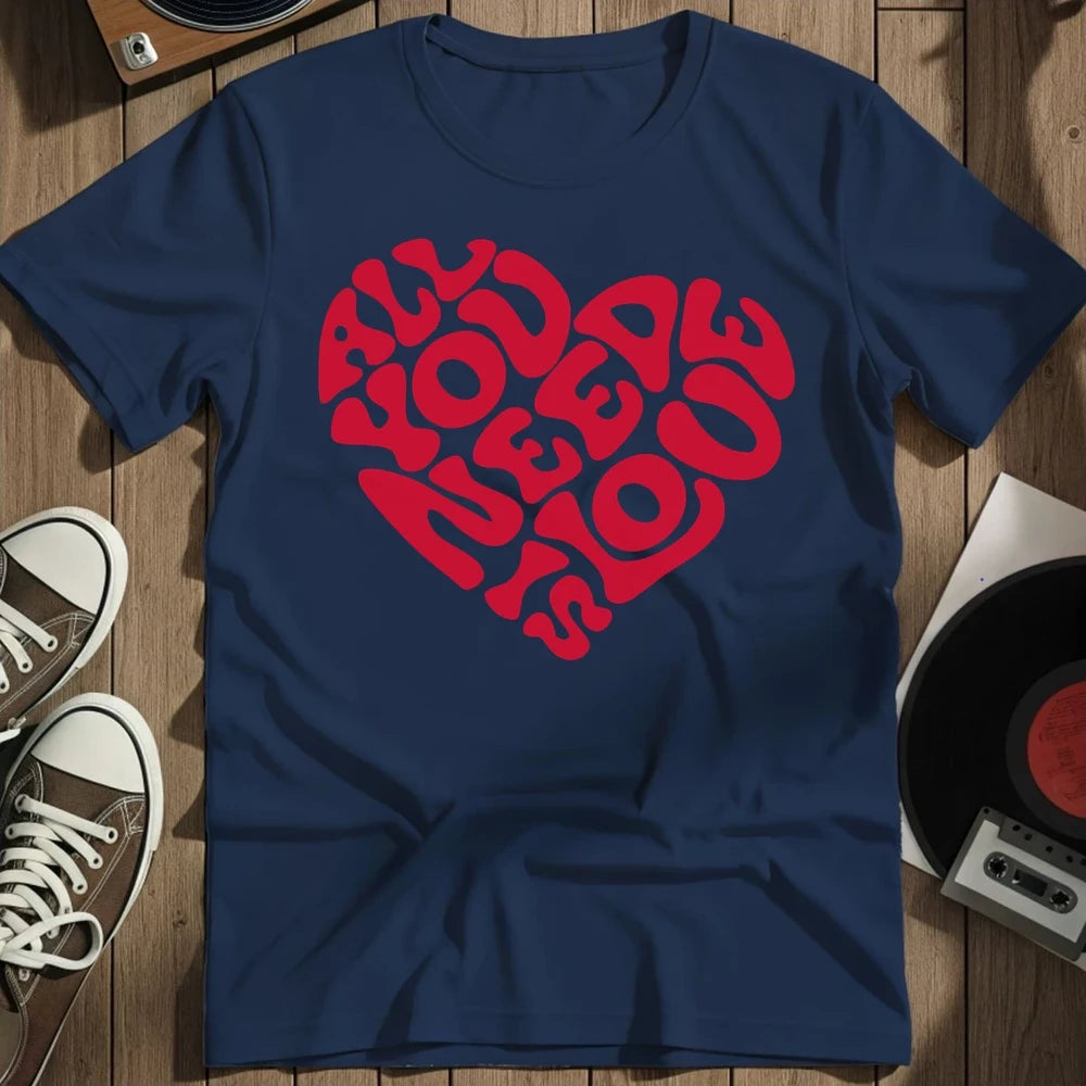 All You Need T-Shirt - Navy