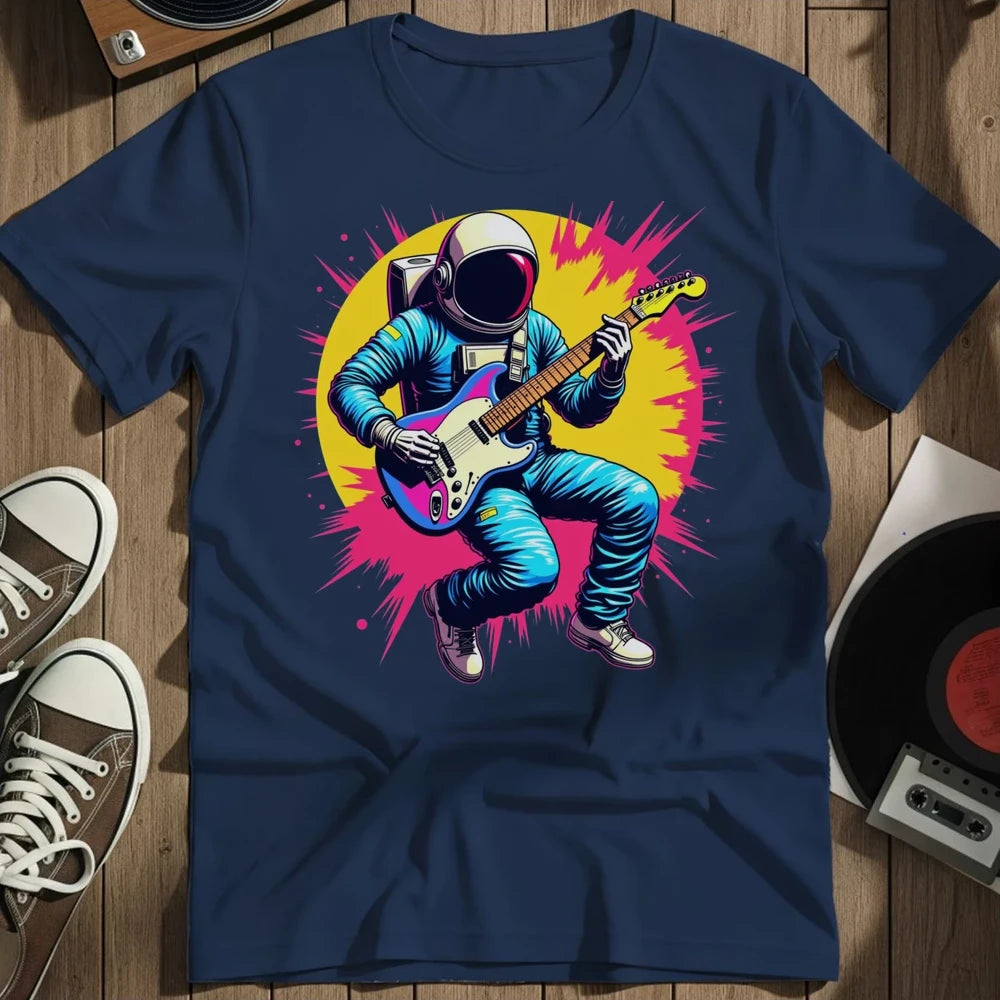 Astronaut Rocking T-Shirt - Navy