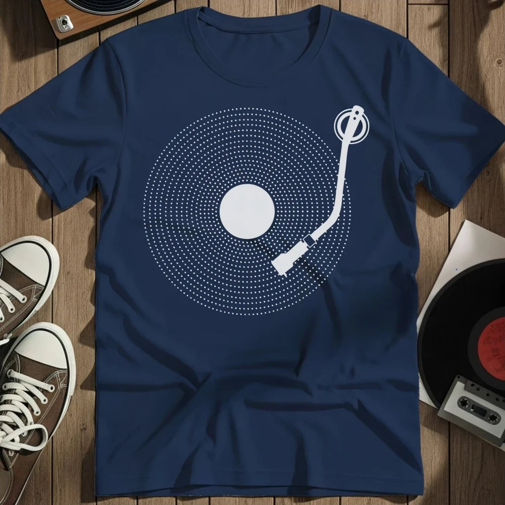 Vinyl Dots T-Shirt - Navy