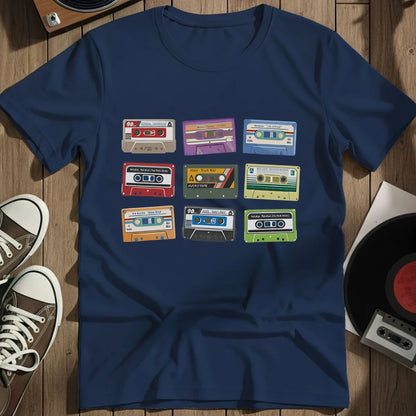 9 Times Oldskool T-Shirt - Navy