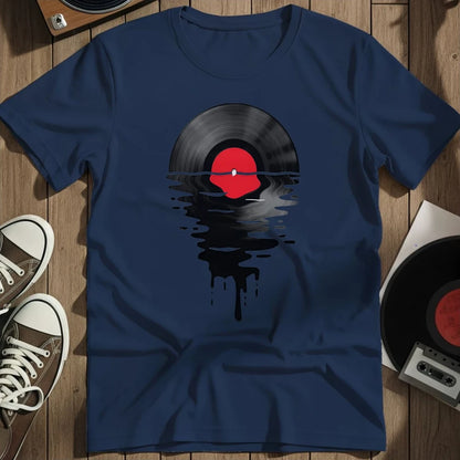Hot Vinyl T-Shirt - Navy