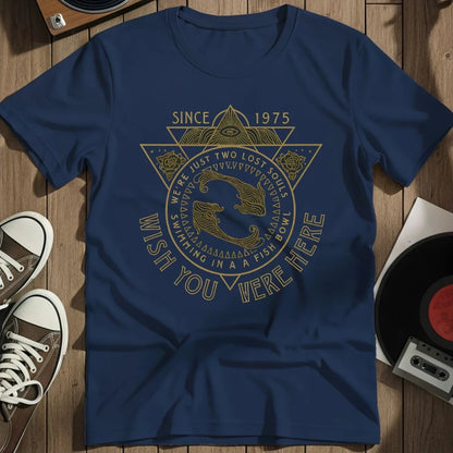 Wish You Were Here T-Shirt - Navy