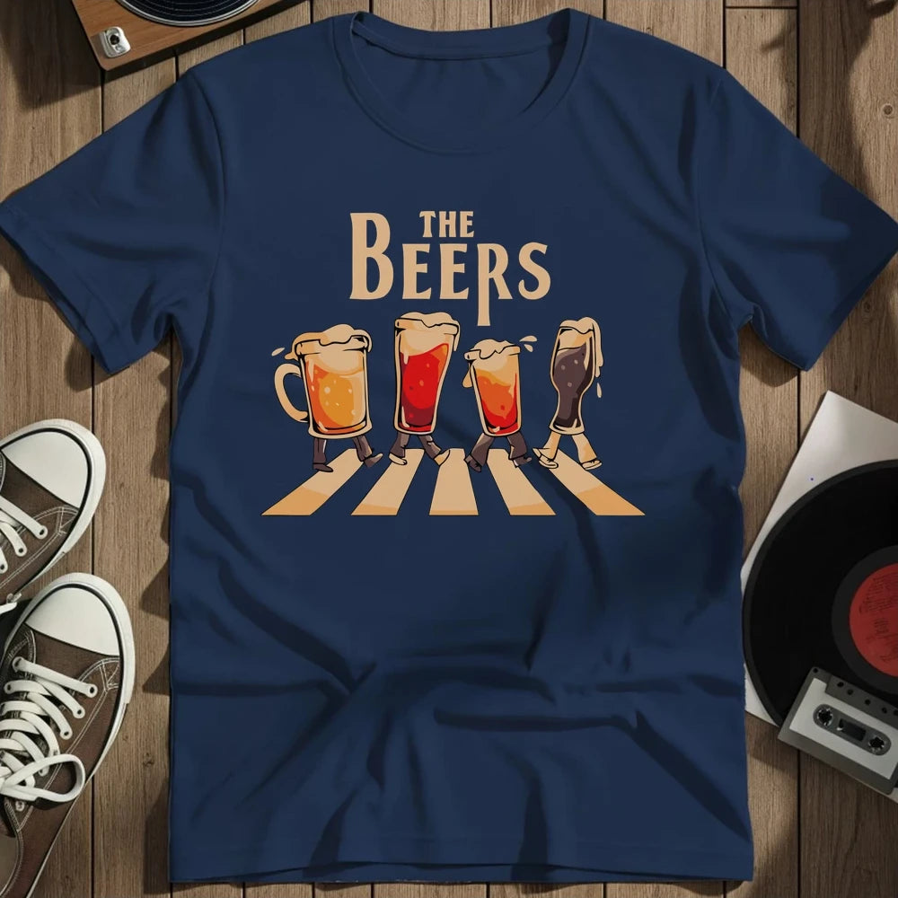 The Beers T-Shirt - Navy