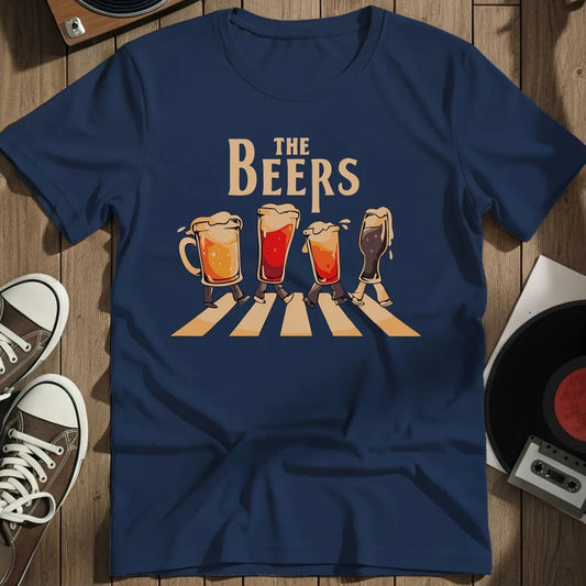 The Beers T-Shirt - Navy