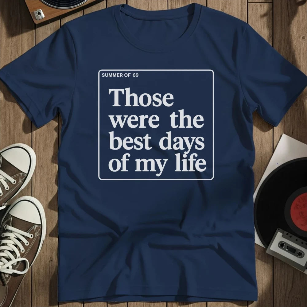 Summer Of 69 T-Shirt - Navy