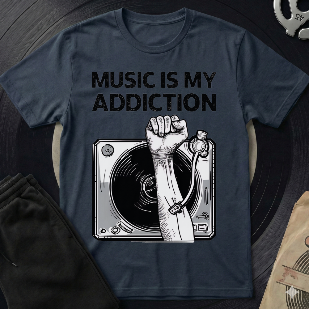 Addiction T-Shirt - Navy