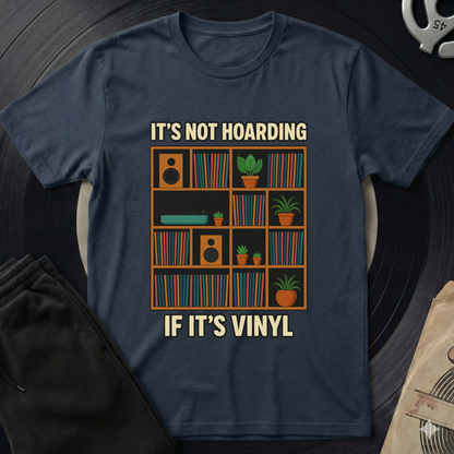 It S Not Hoarding T-Shirt - Navy
