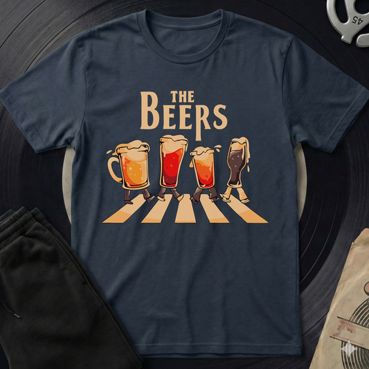 The Beers T-Shirt - Navy