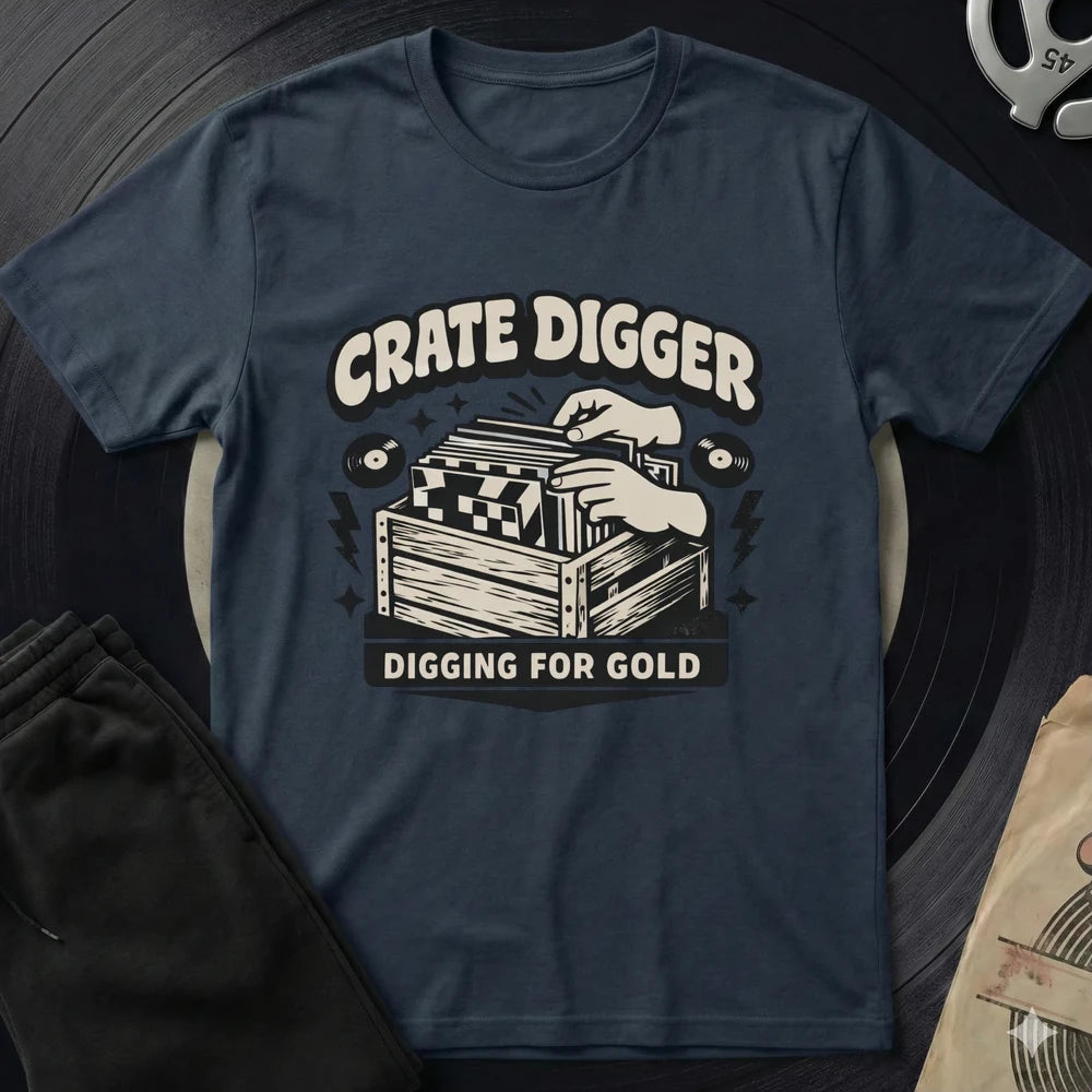 Digging For Gold T-Shirt - Navy