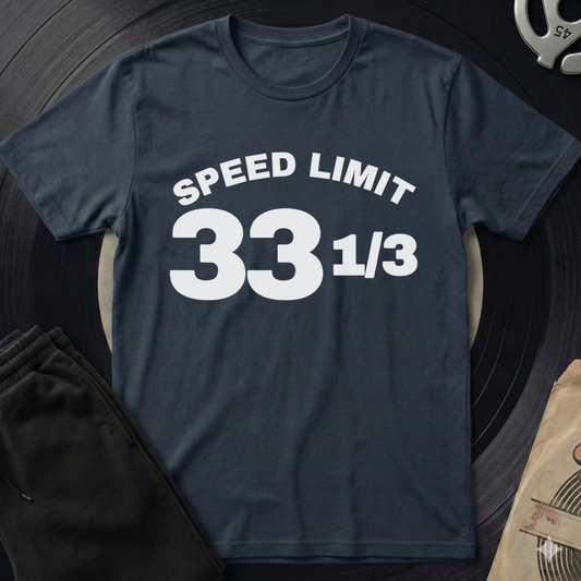 Speed Limit T-Shirt - Navy