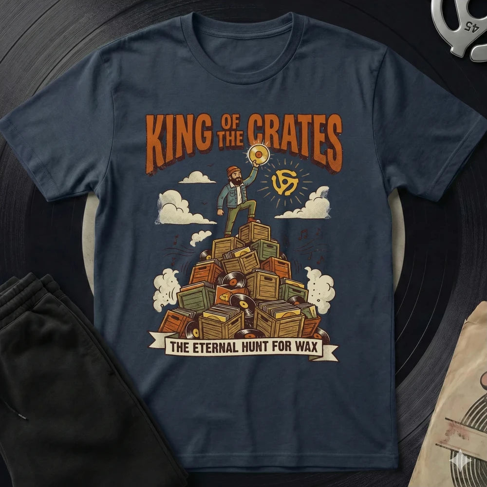 King Of The Crates T-Shirt - Navy