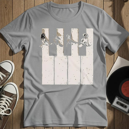 Piano T-Shirt - Sport Grey