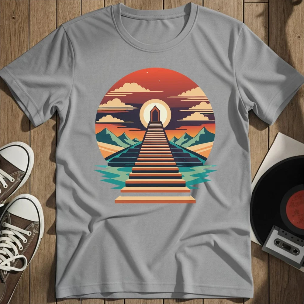 A Stairway To Heaven T-Shirt - Sport Grey