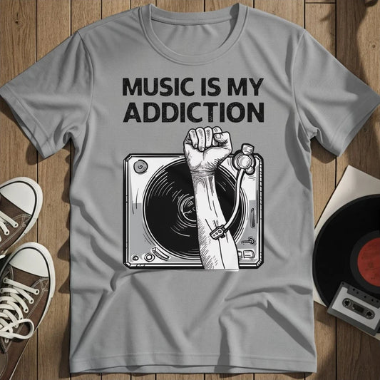 Addiction T-Shirt - Sport Grey