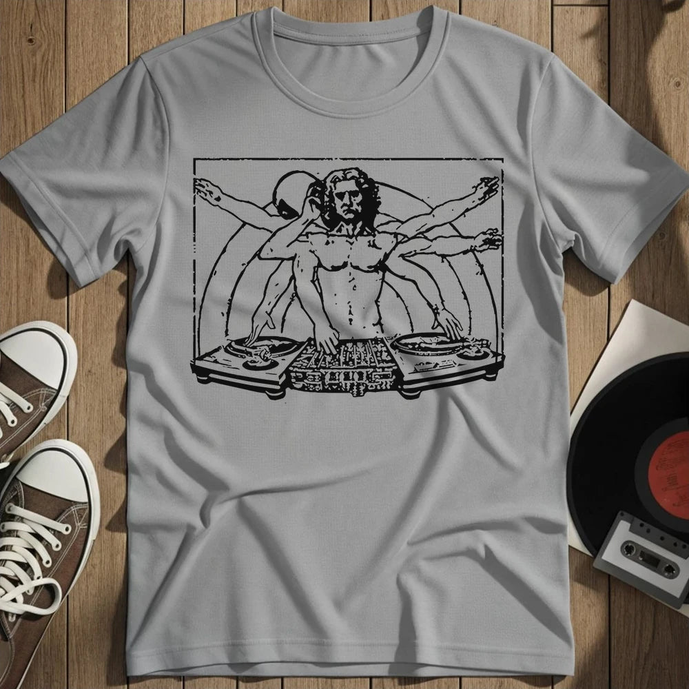 Davinci Dj T-Shirt - Sport Grey