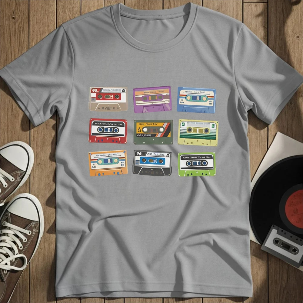 9 Times Oldskool T-Shirt - Sport Grey