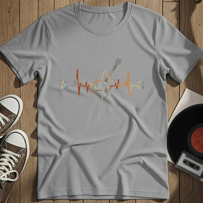 Colorful Lifeline T-Shirt - Sport Grey