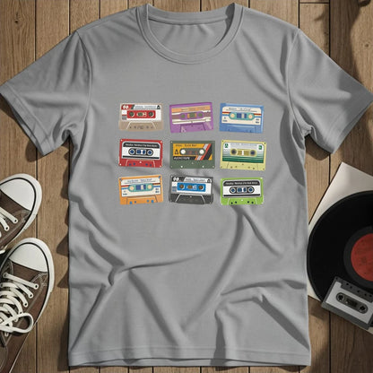9 times Old Skool T-Shirt - Sport Grey