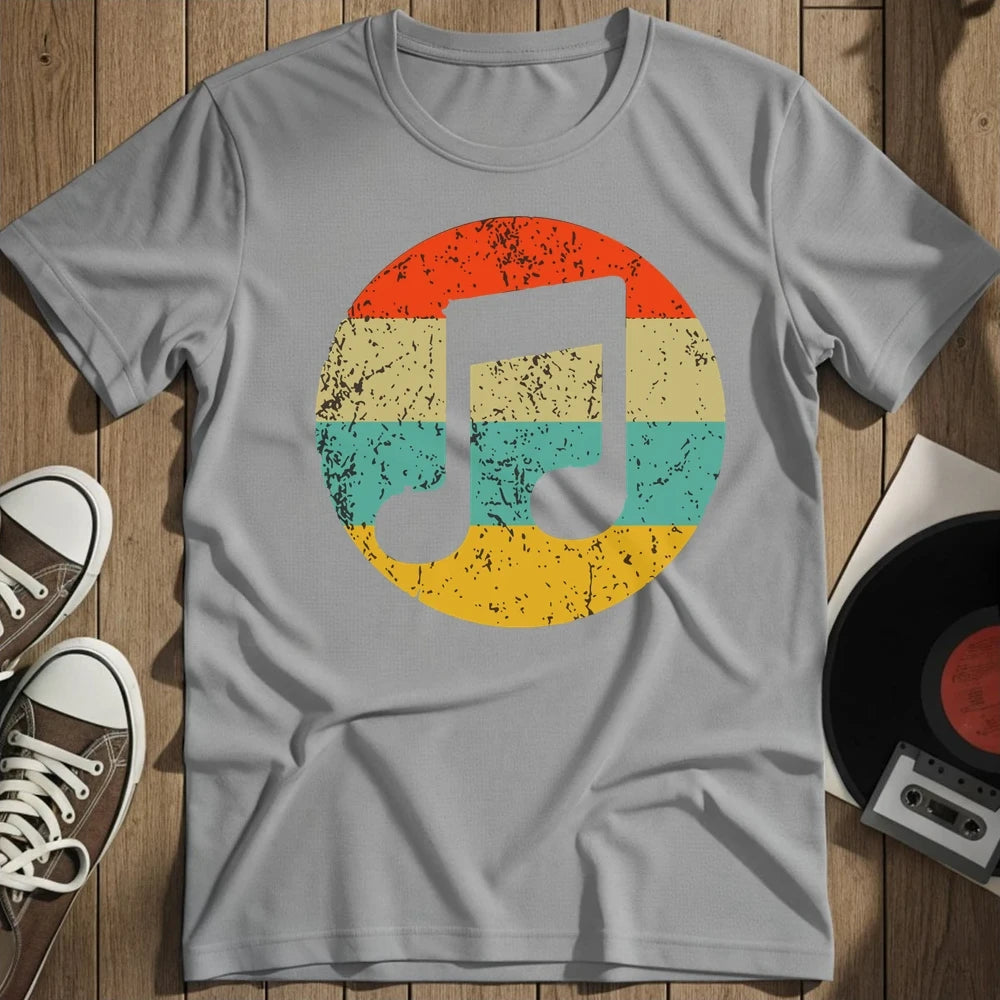 Distressed T-Shirt - Sport Grey