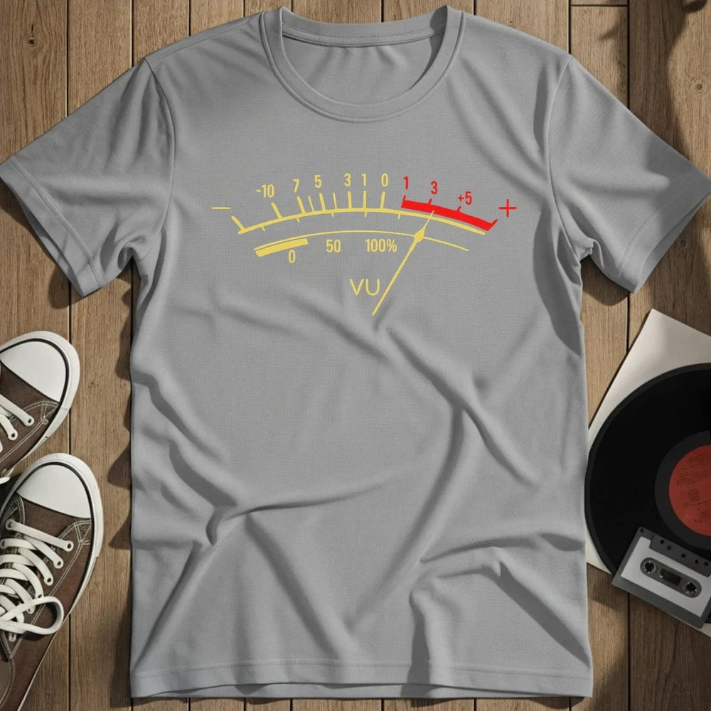 Vu Meter T-Shirt - Sport Grey