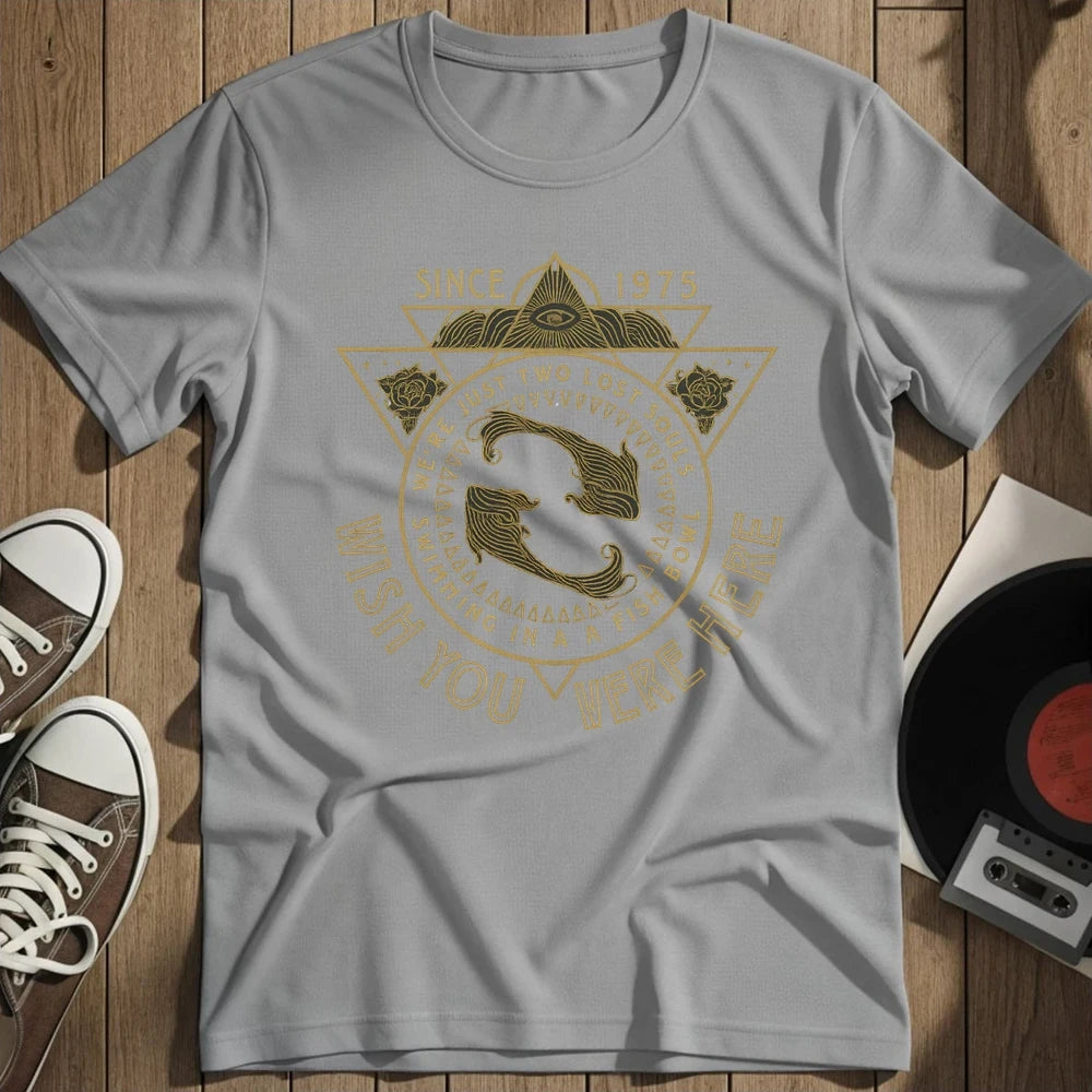 Wish You Were Here T-Shirt - Sport Grey