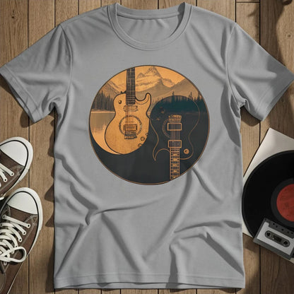 Yinyang Guitars T-Shirt - Sport Grey