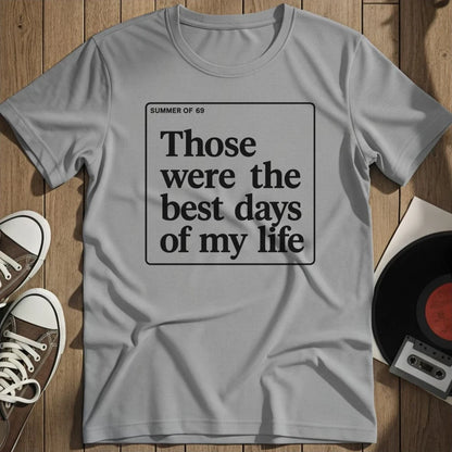 Summer Of 69 T-Shirt - Sport Grey