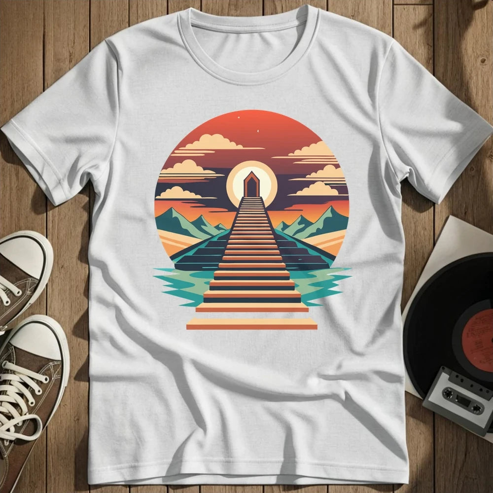 A Stairway To Heaven T-Shirt - White