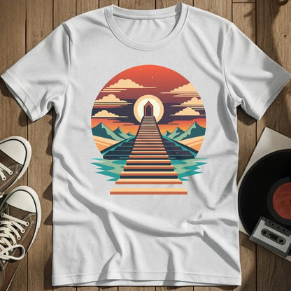 A Stairway To Heaven T-Shirt - White