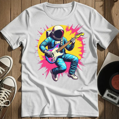 Astronaut Rocking T-Shirt - White