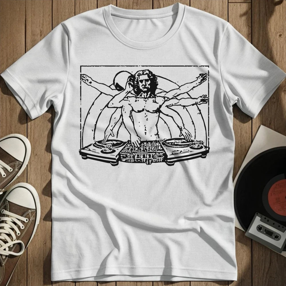 Davinci Dj T-Shirt - White