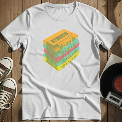 Casettes T-Shirt - White