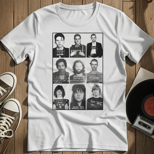 Famous Mugshot T-Shirt - White