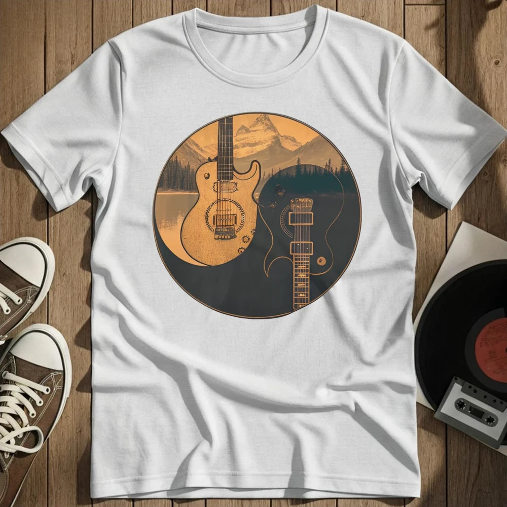 Yinyang Guitars T-Shirt - White