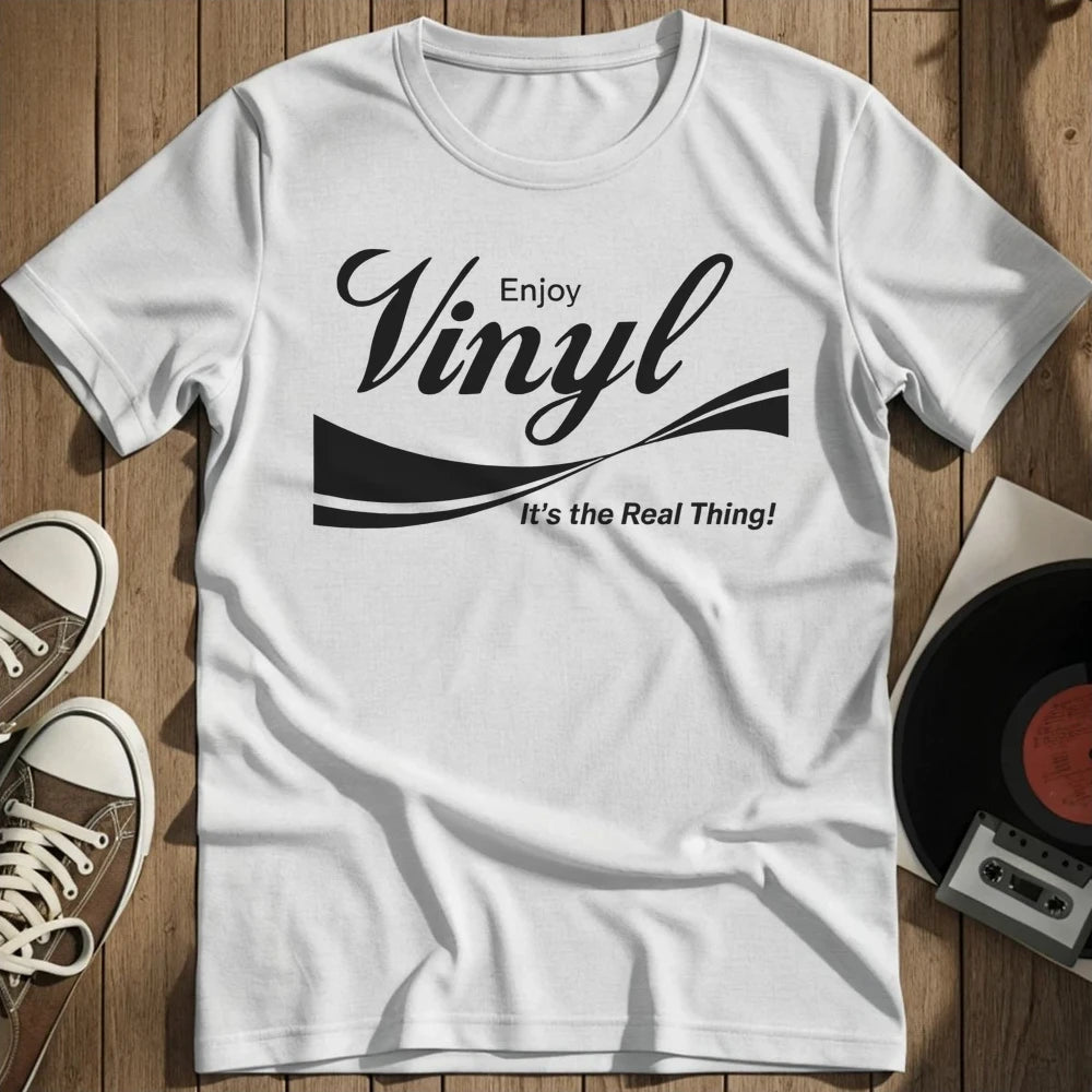 Vinyl Coke T-Shirt - White
