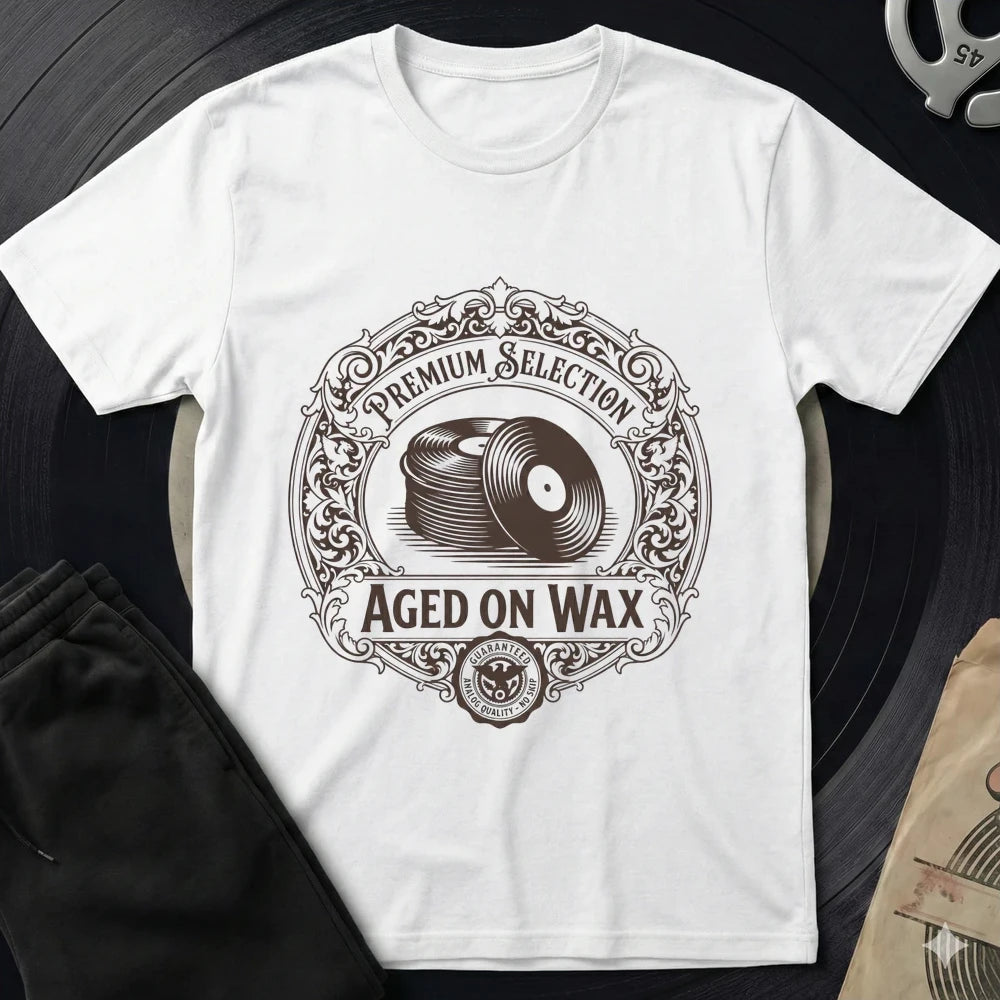 Aged On Wax T-Shirt - White